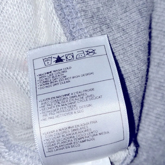 Nike FSU grey zippered hooded jacket size small organic cotton - Picture 7 of 8